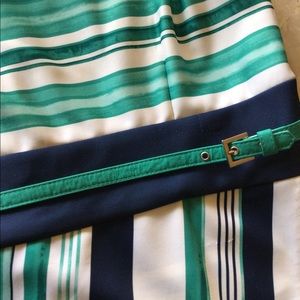 Eva Mendes New York & Company Women's Sleeveless  green, Blue a& white